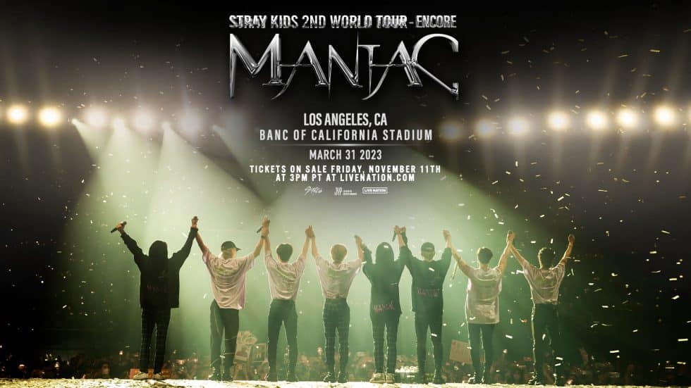 K-POP STARS STRAY KIDS ANNOUNCE 2ND WORLD TOUR “MANIAC” ENCORE